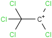 C(Cl)(Cl)(Cl)[C+](Cl)Cl
