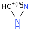 [CH+]1=NN1