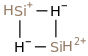[SiH+]([H-]1)[H-][SiH+2]1