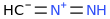 [CH-]=[N+]=N