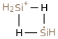 [SiH2+]([H]1)[H][SiH]1