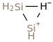 [SiH2]([H-]1)[SiH+]1