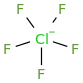 F[Cl-](F)(F)(F)F