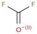 [O-]=C(F)F