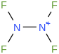 N(F)(F)[N+](F)F