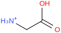 [NH3+]CC(=O)O